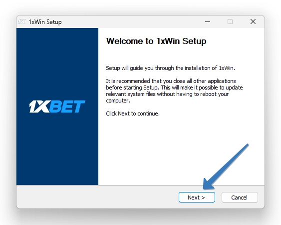 1xbet windows app download & install on PC