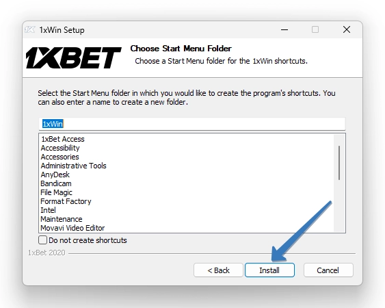 1xbet pc app for Windows 11 installation guide